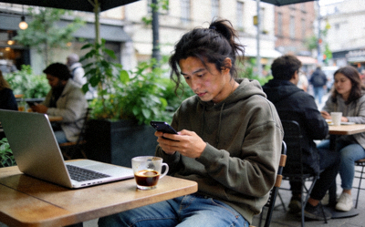 网红主播在非拍摄场合的照片，风格与影视剧差异明显